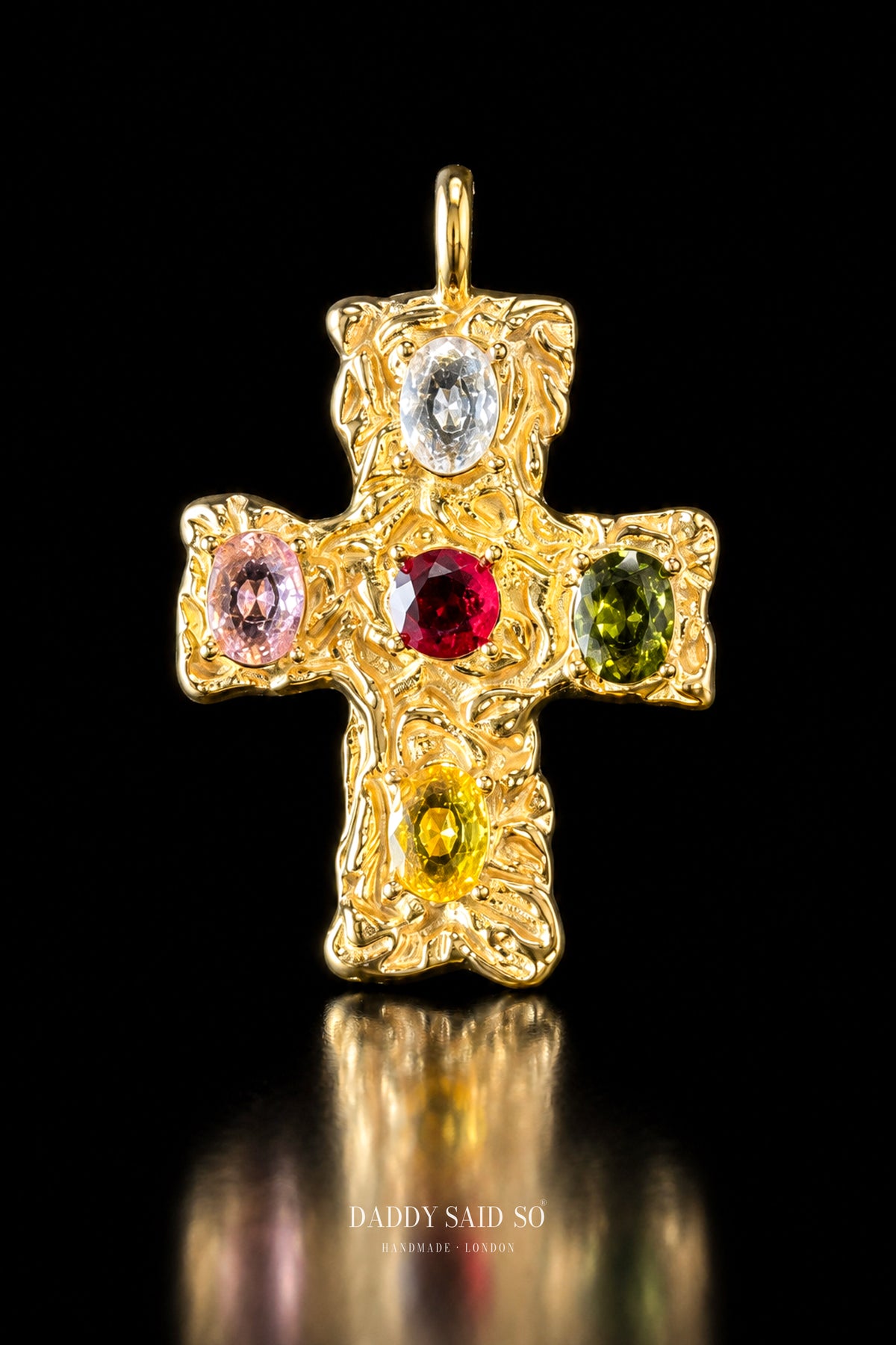The Five Stone Cross Lariat