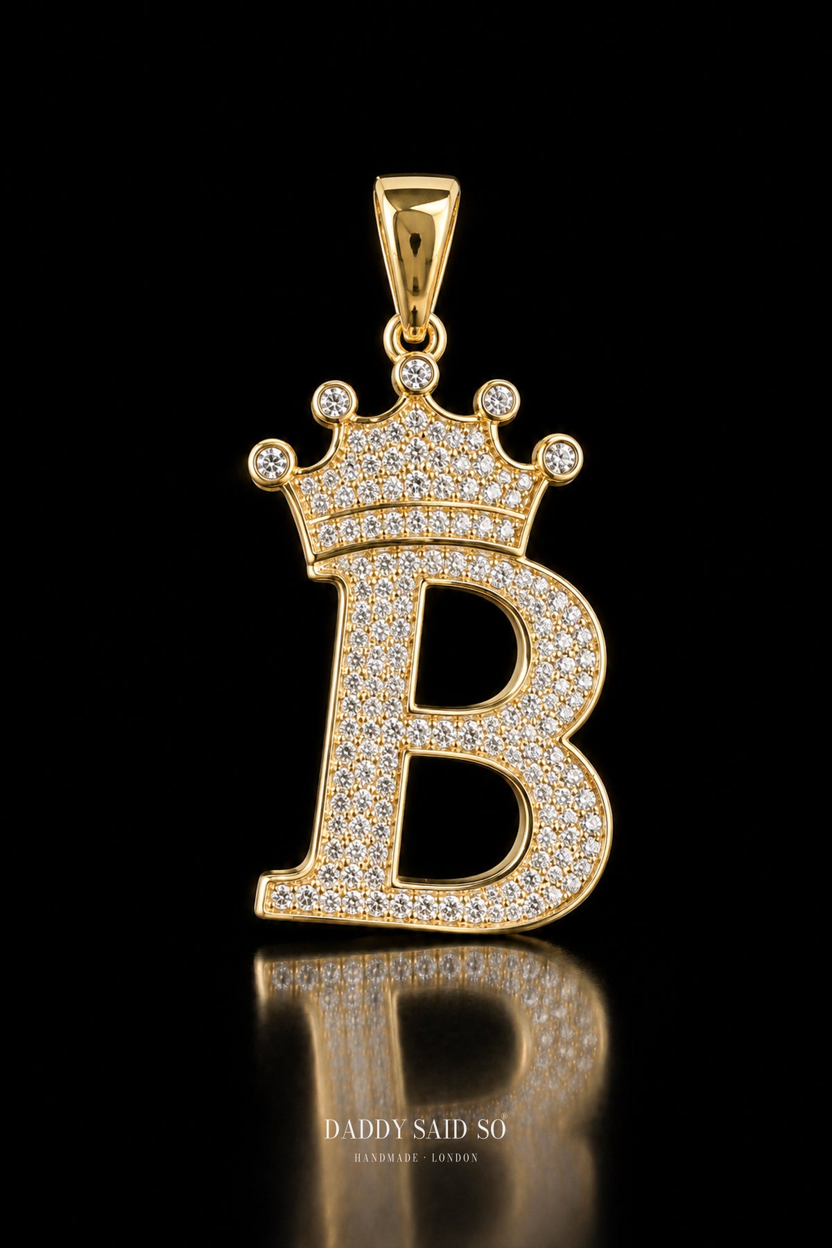 The Crown Initial Lariat