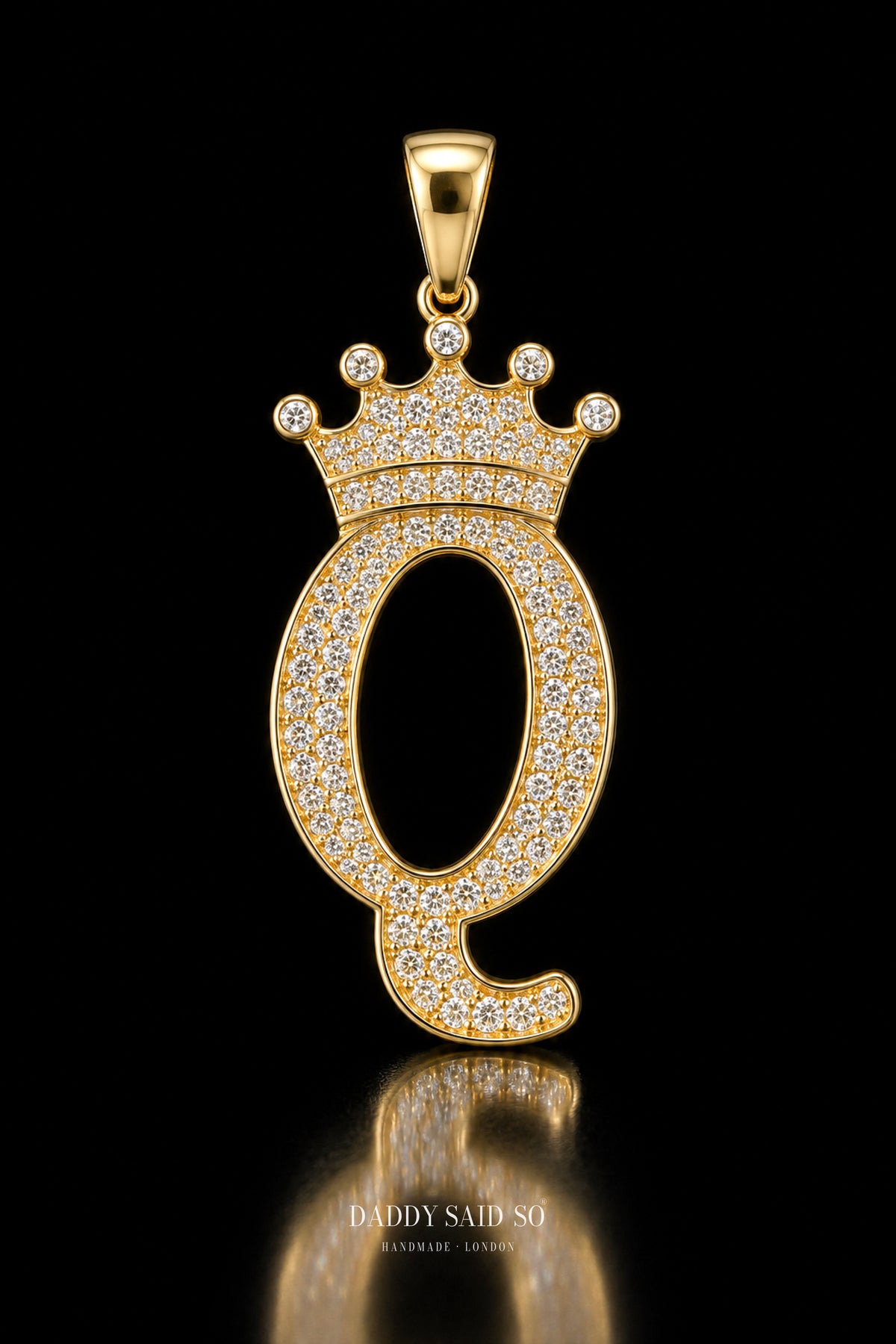 The Crown Initial Lariat
