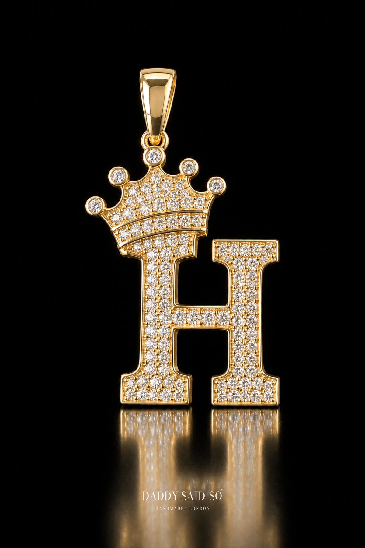 The Crown Initial Lariat
