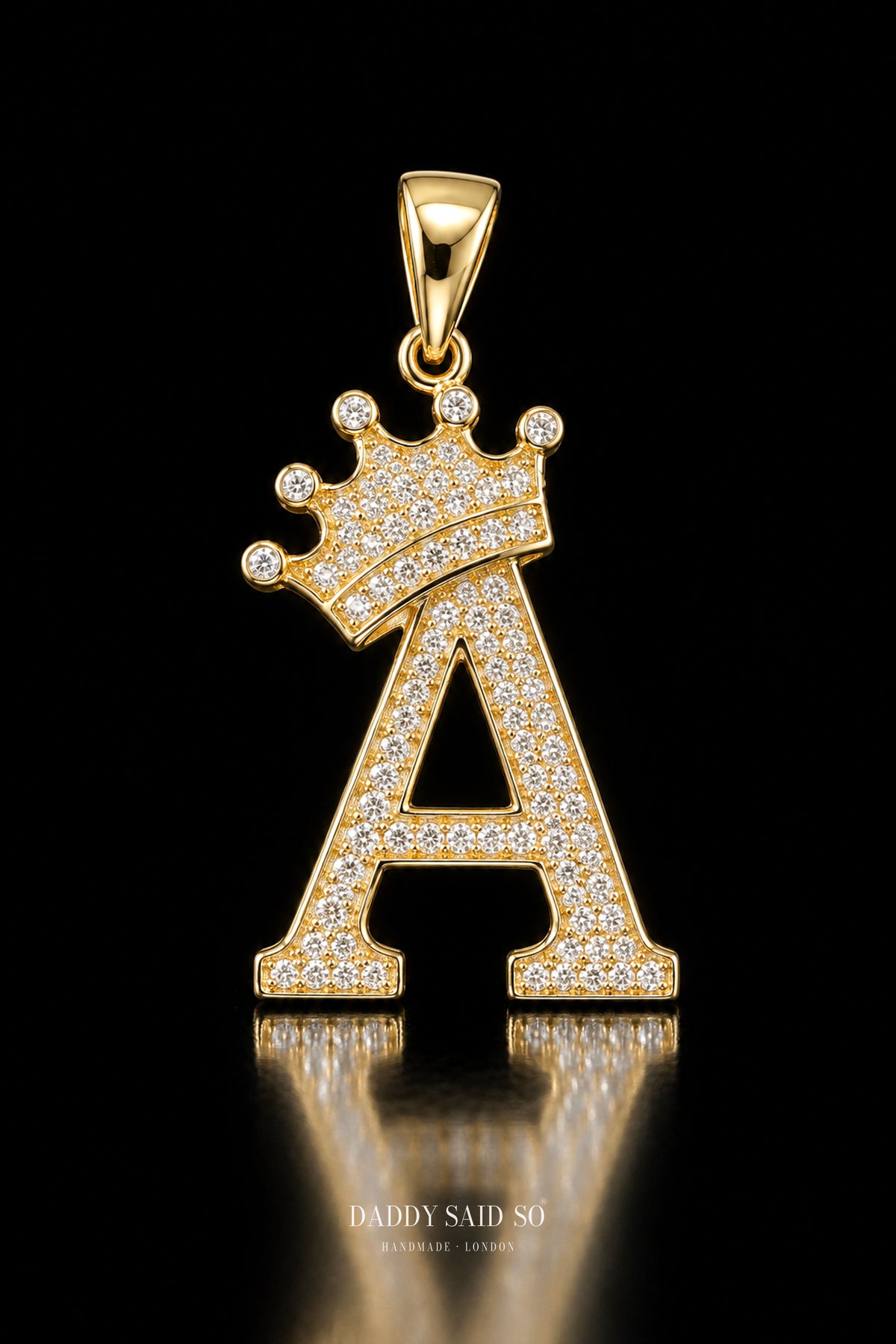 The Crown Initial Lariat