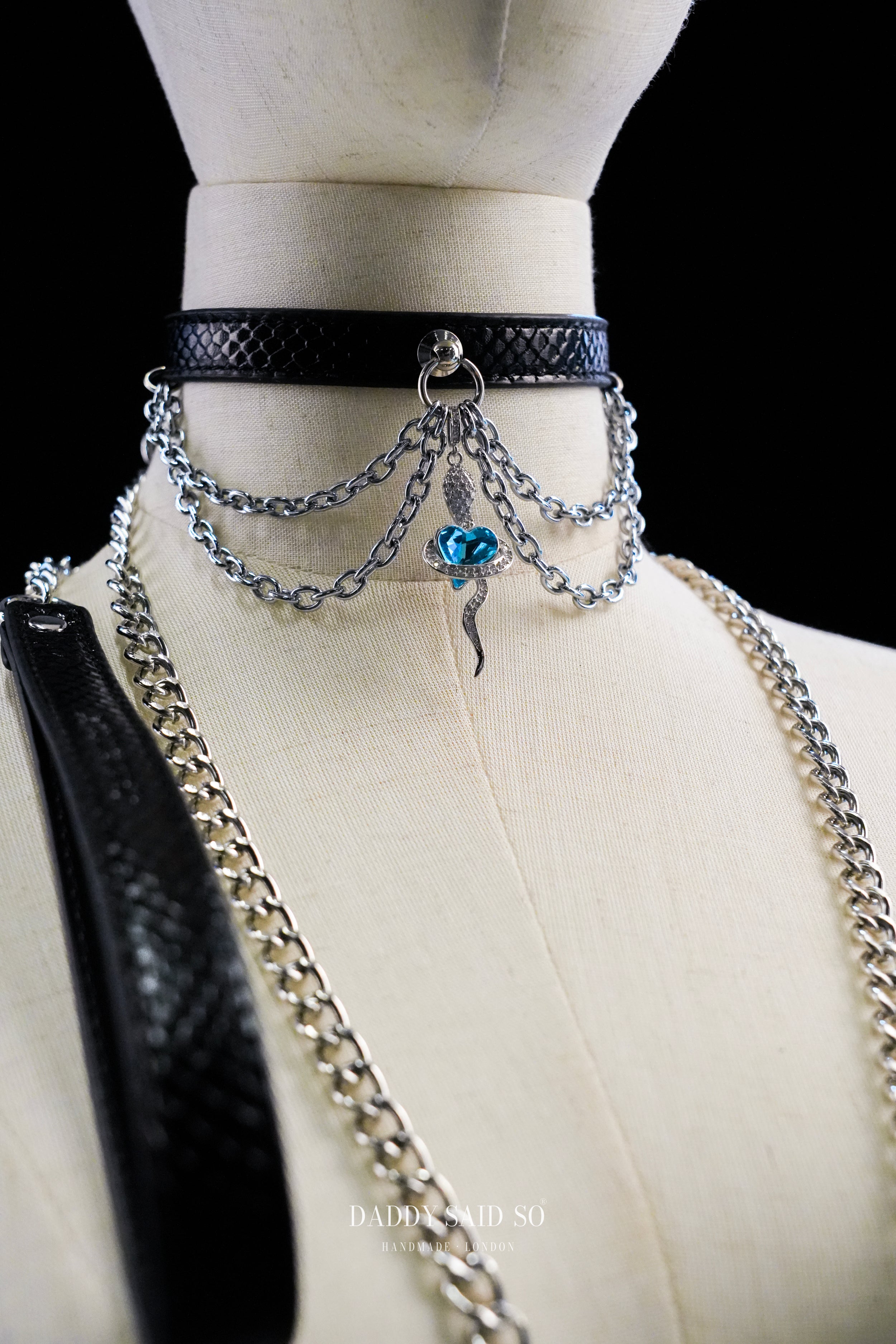 Serpent Chain Statement Choker