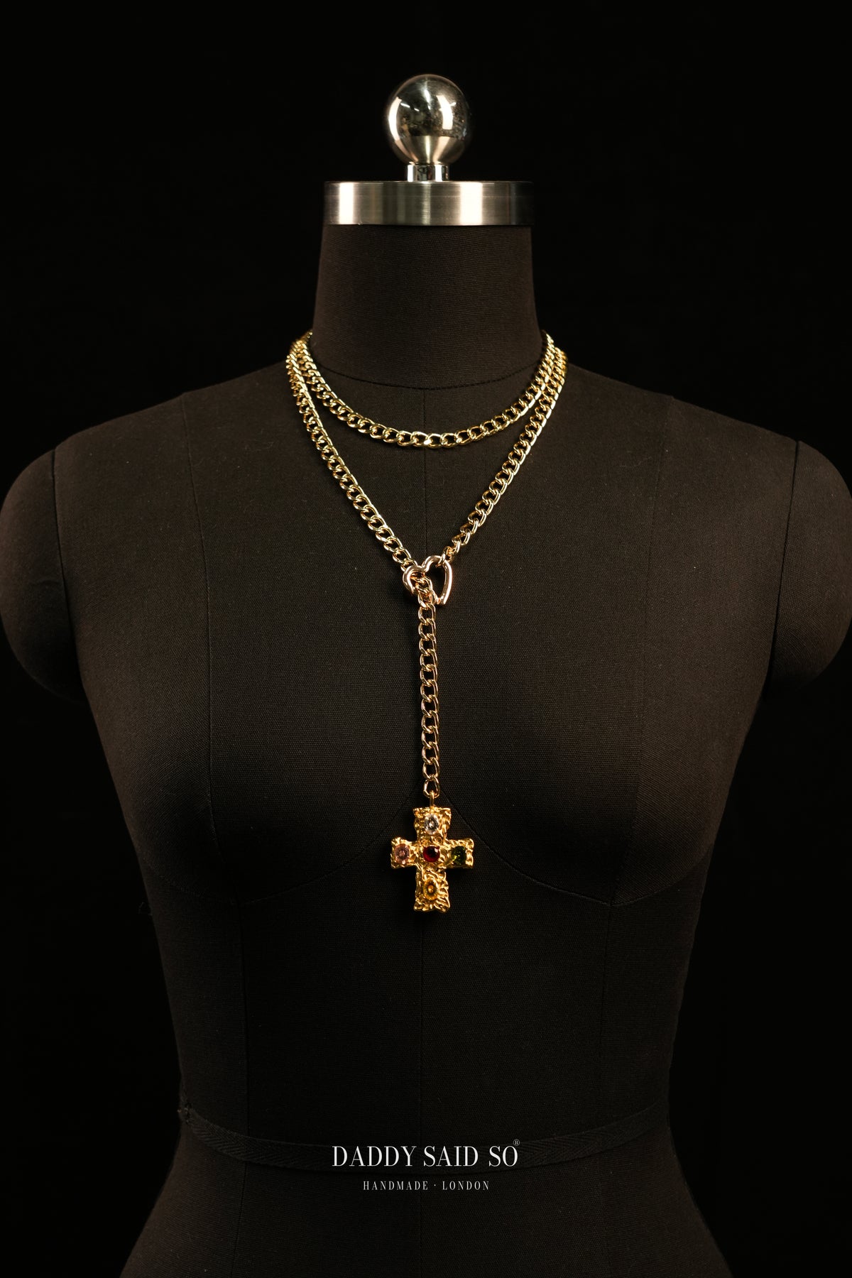 The Five Stone Cross Lariat