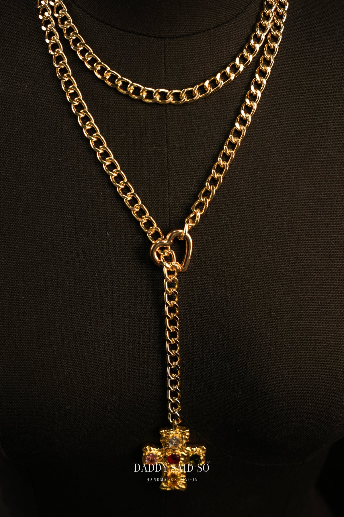 The Five Stone Cross Lariat