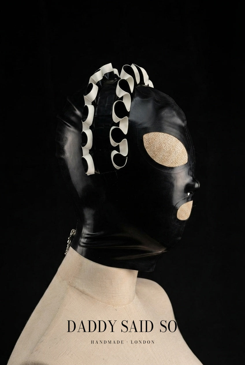 Rubber Ruffle Full Hood