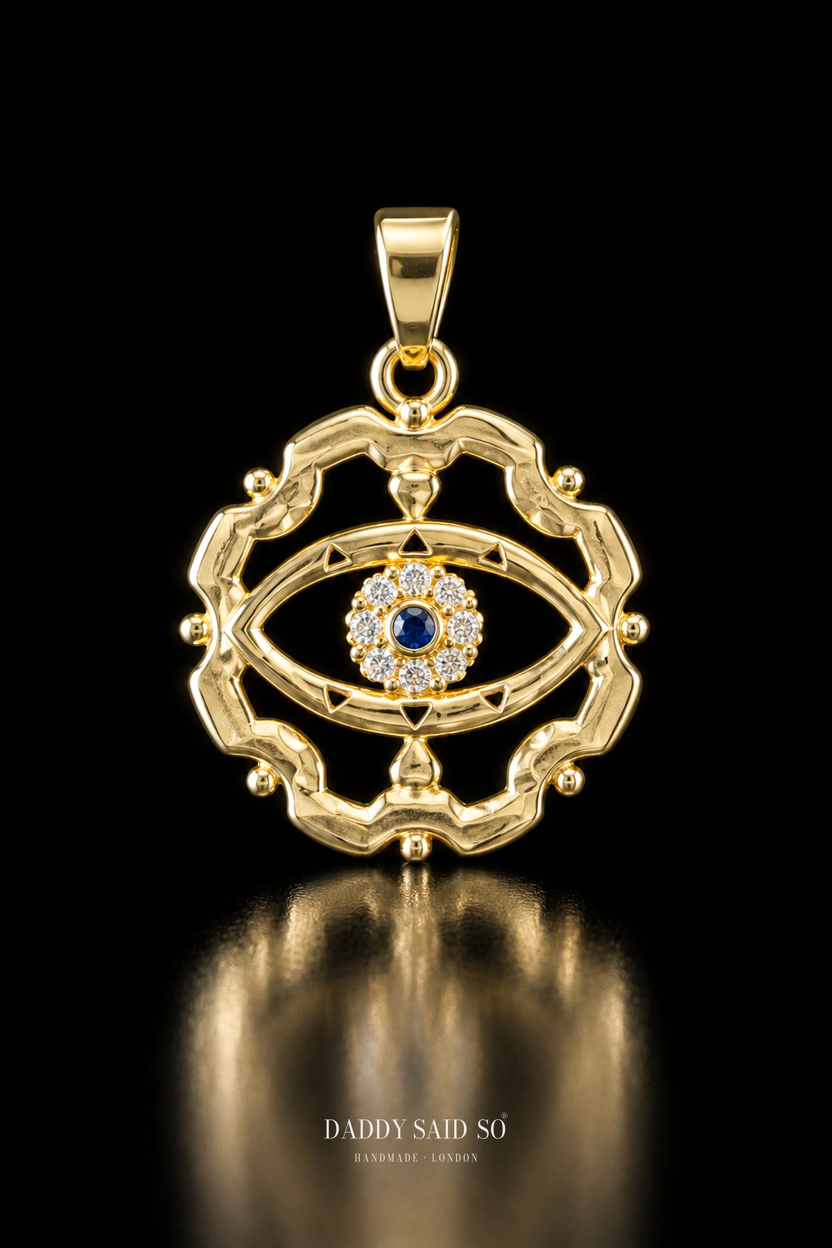 The Openwork Eye Lariat