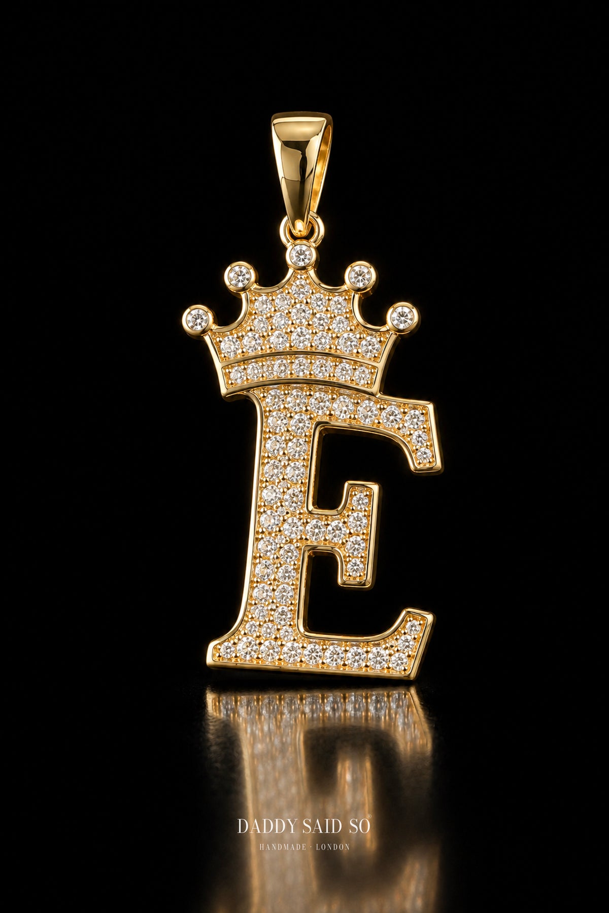 The Crown Initial Lariat