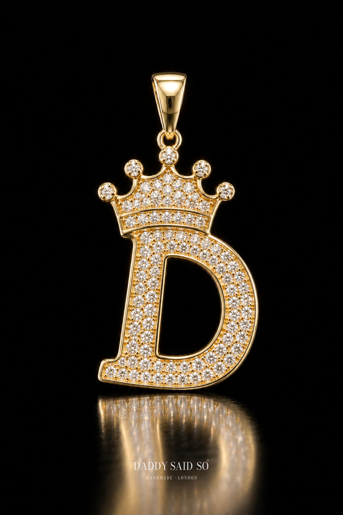 The Crown Initial Lariat