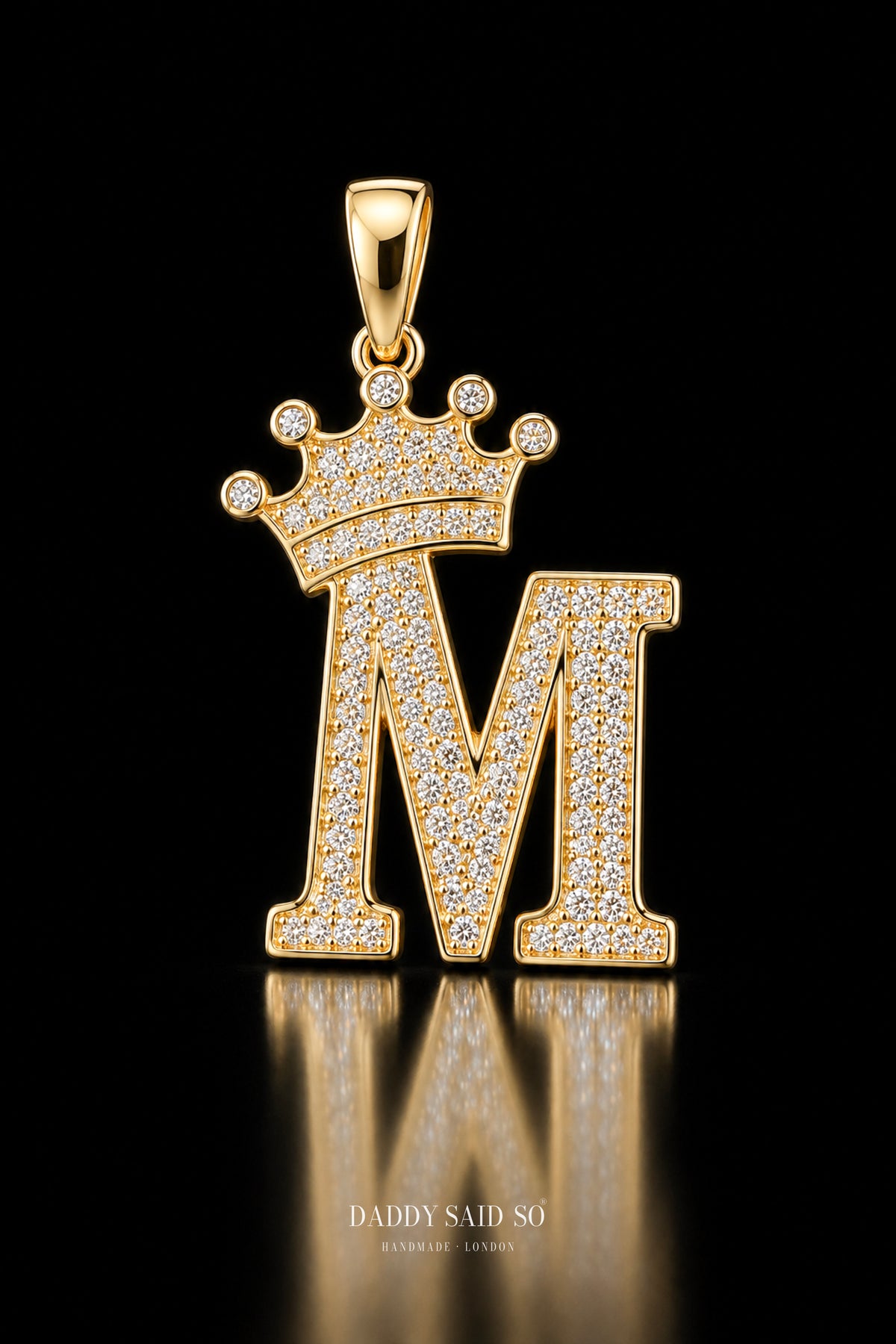 The Crown Initial Lariat