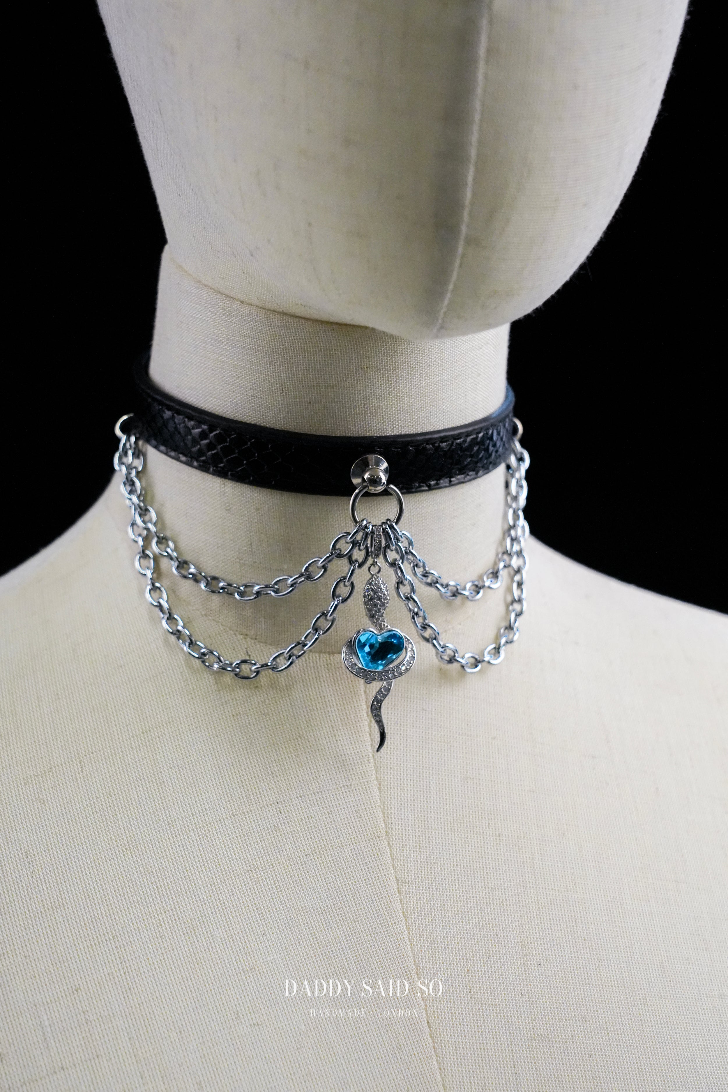 Serpent Chain Statement Choker