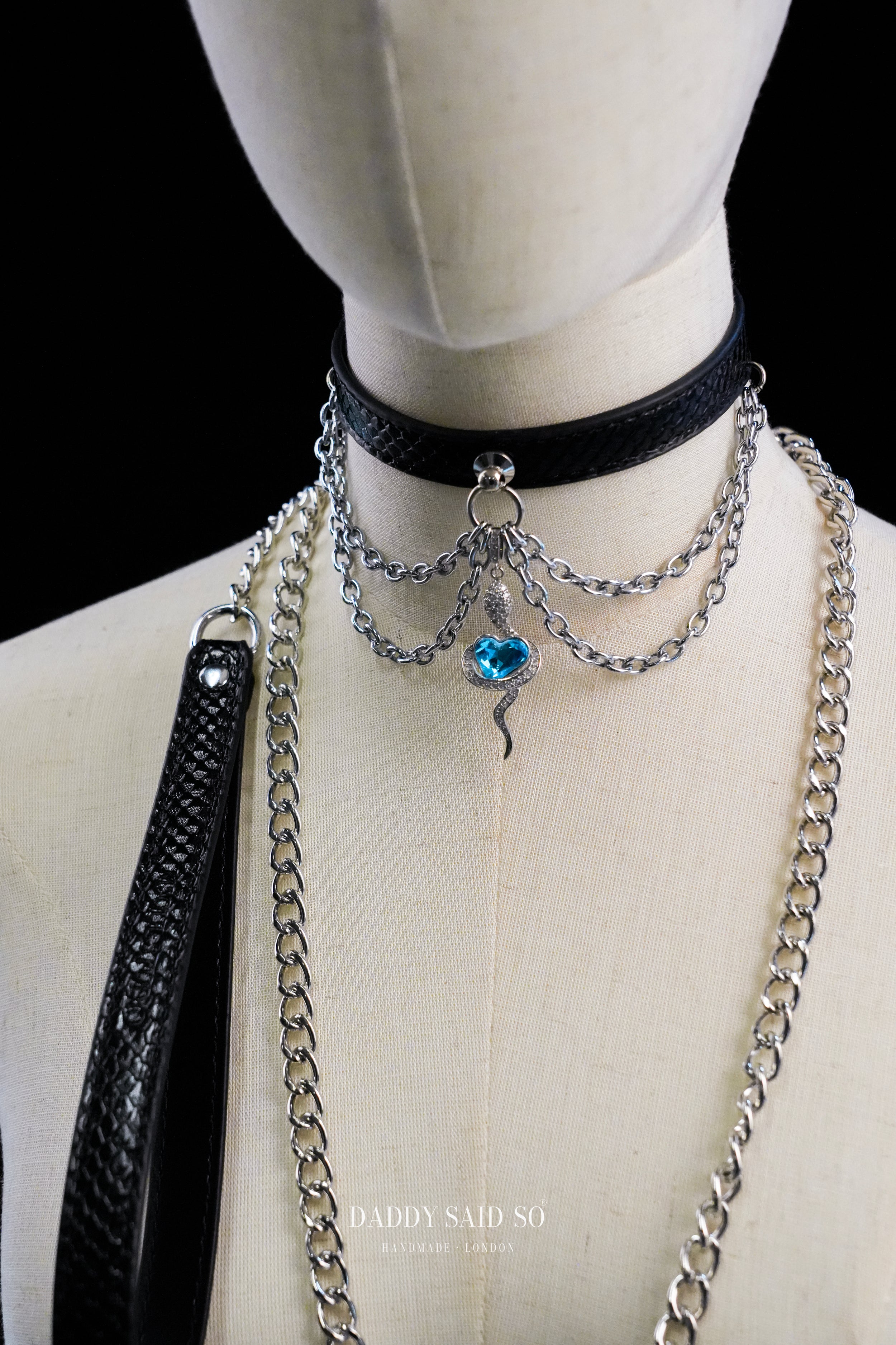 Serpent Chain Statement Choker