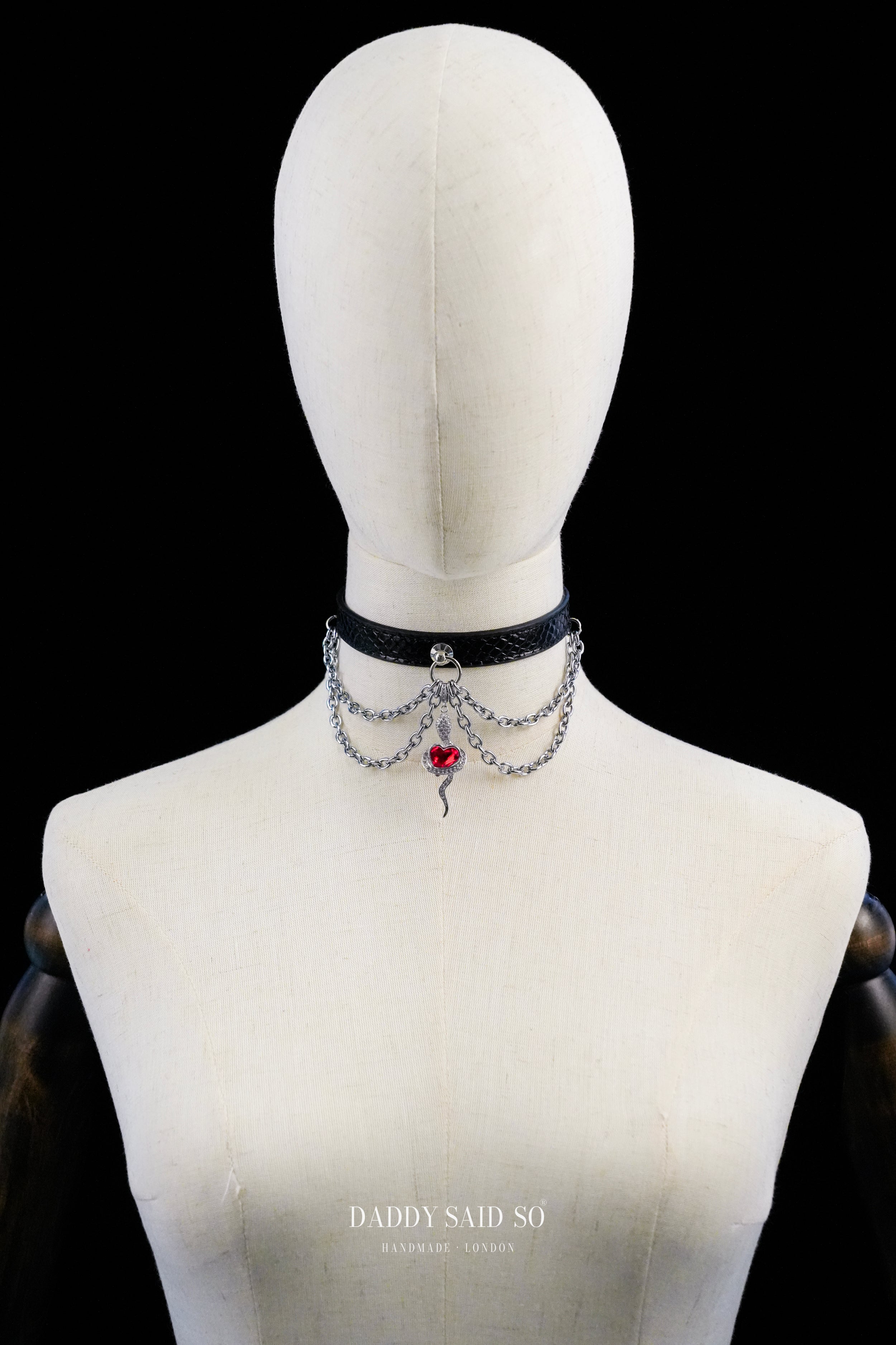 Serpent Chain Statement Choker