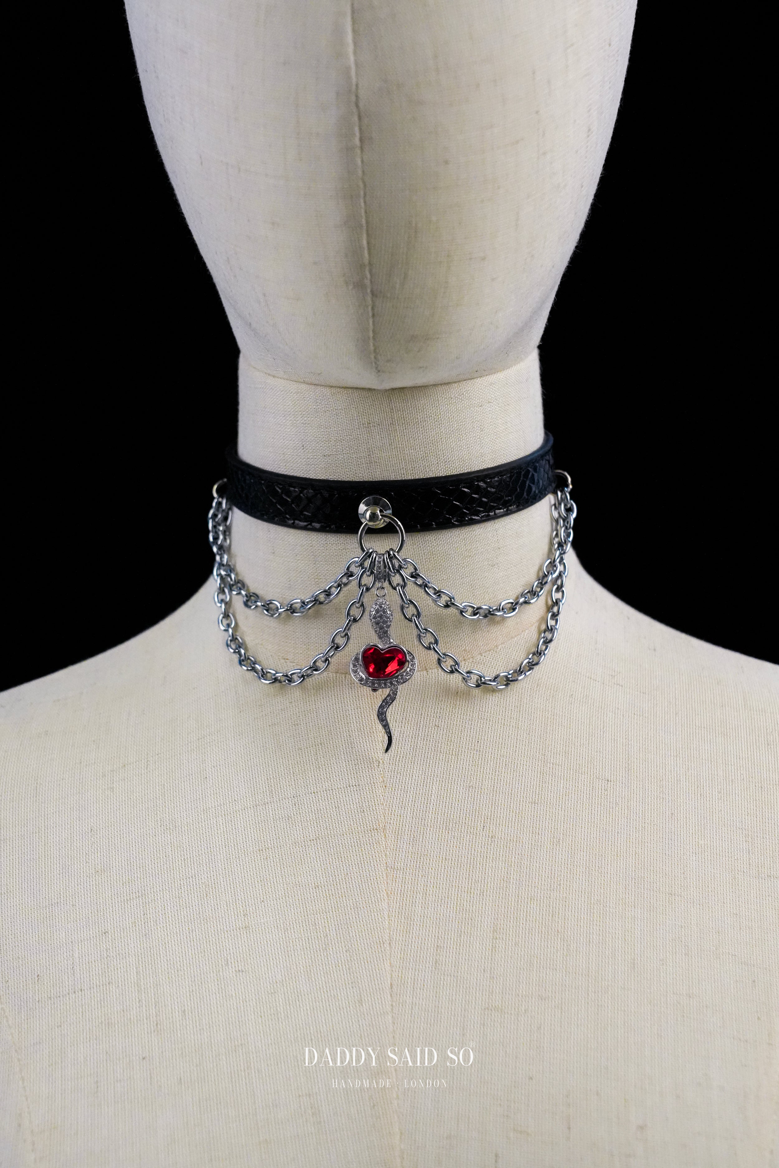 Serpent Chain Statement Choker