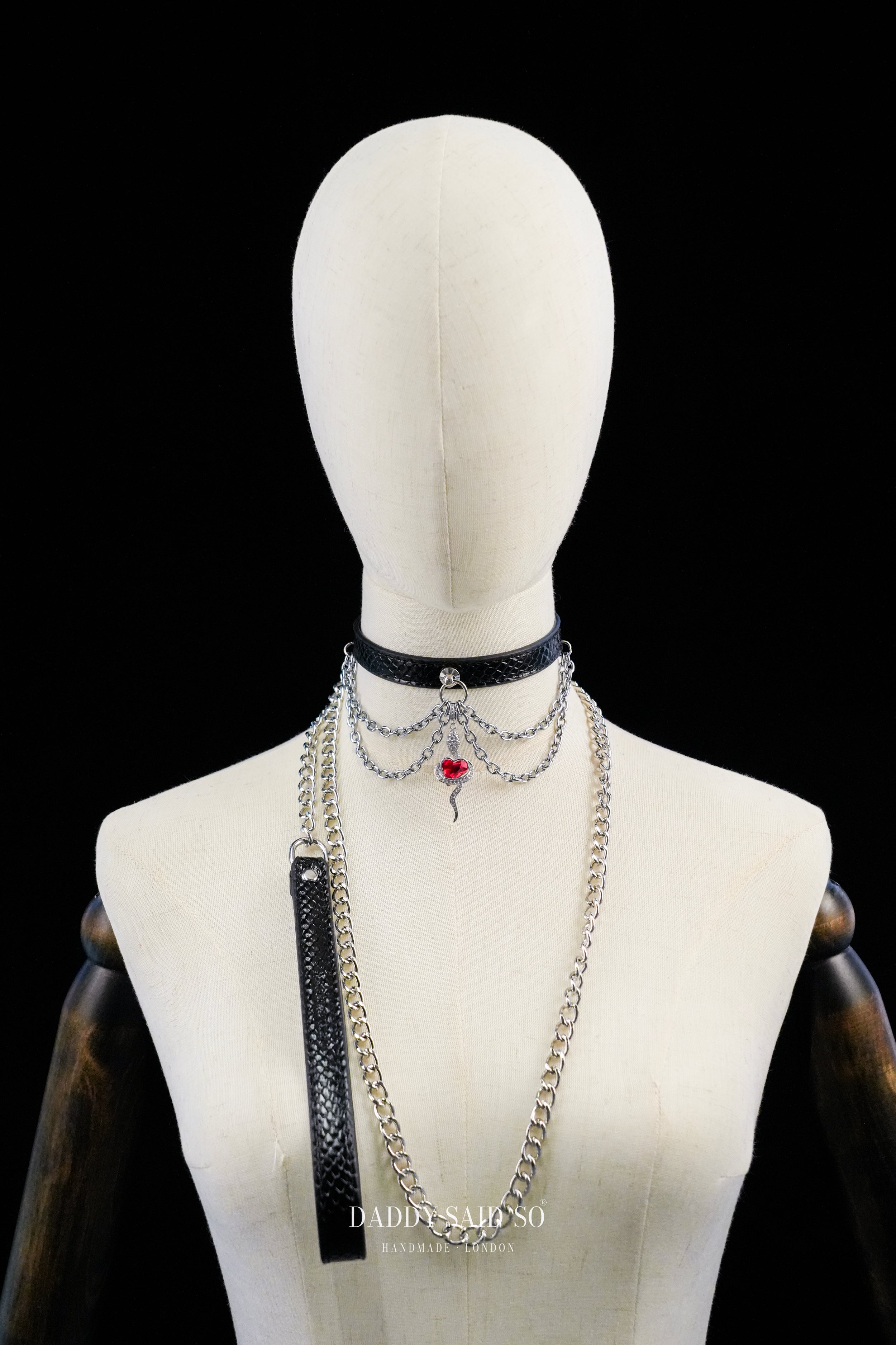 Serpent Chain Statement Choker