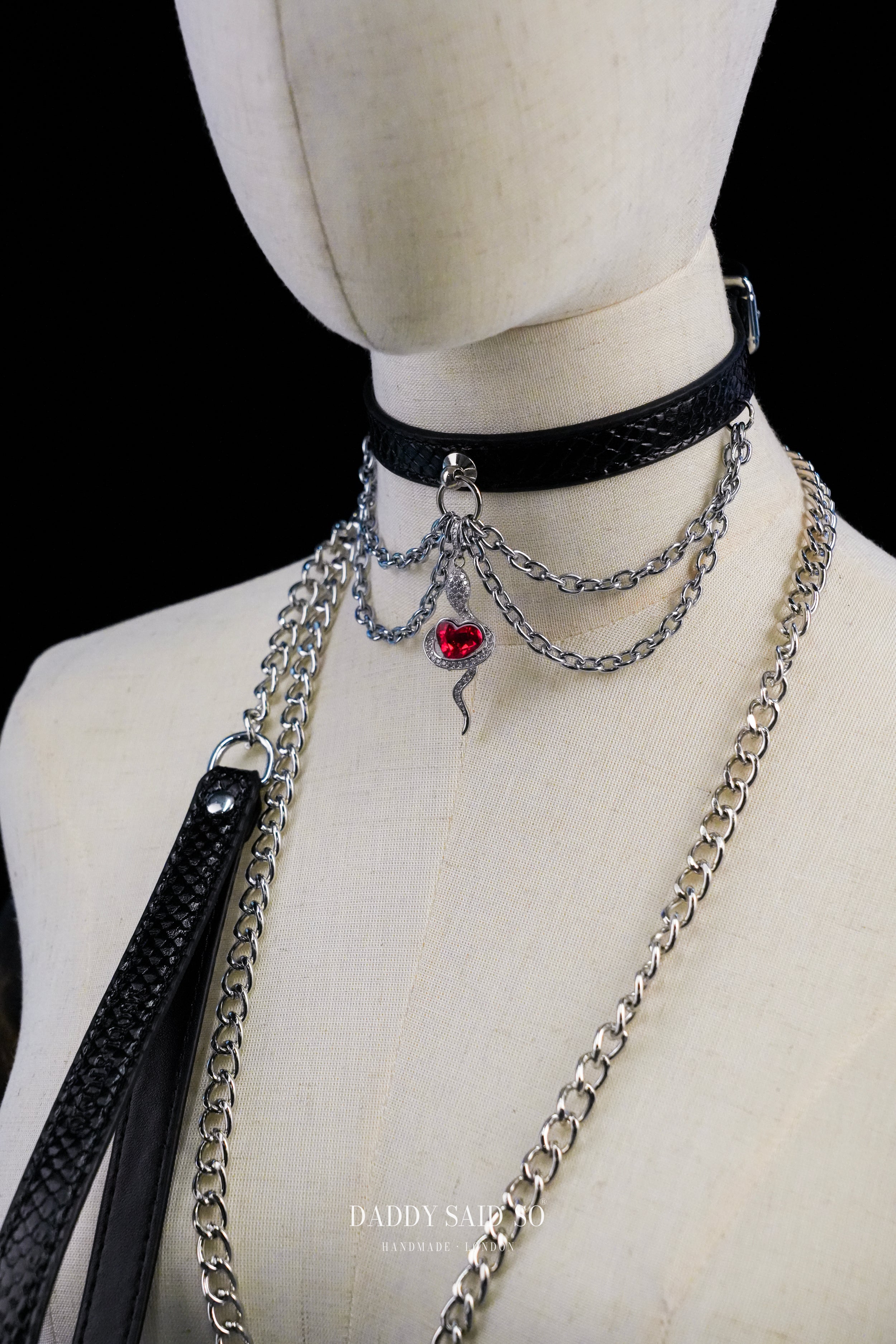 Serpent Chain Statement Choker