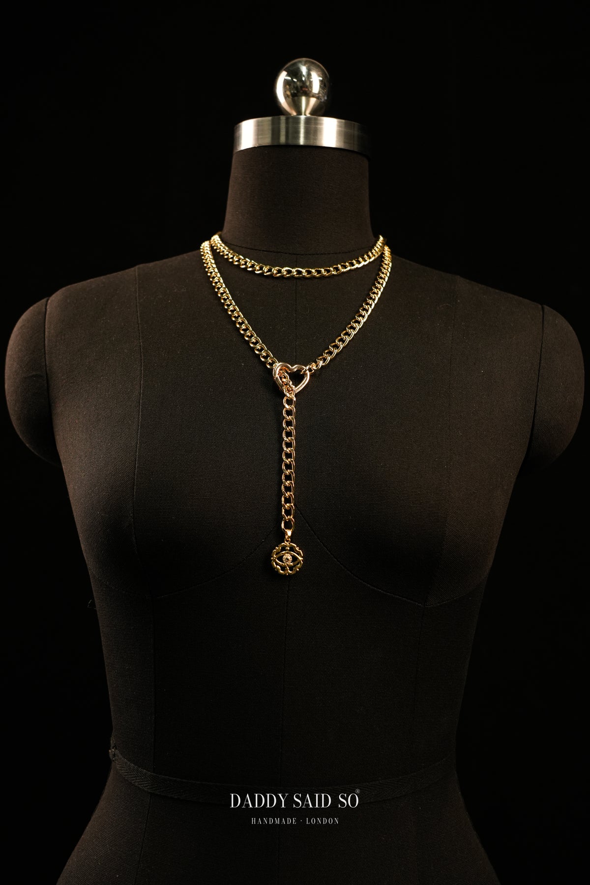 The Openwork Eye Lariat