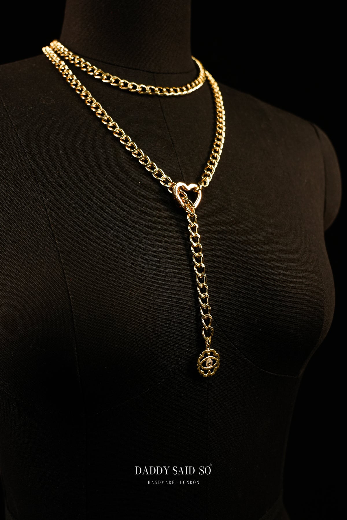 The Openwork Eye Lariat