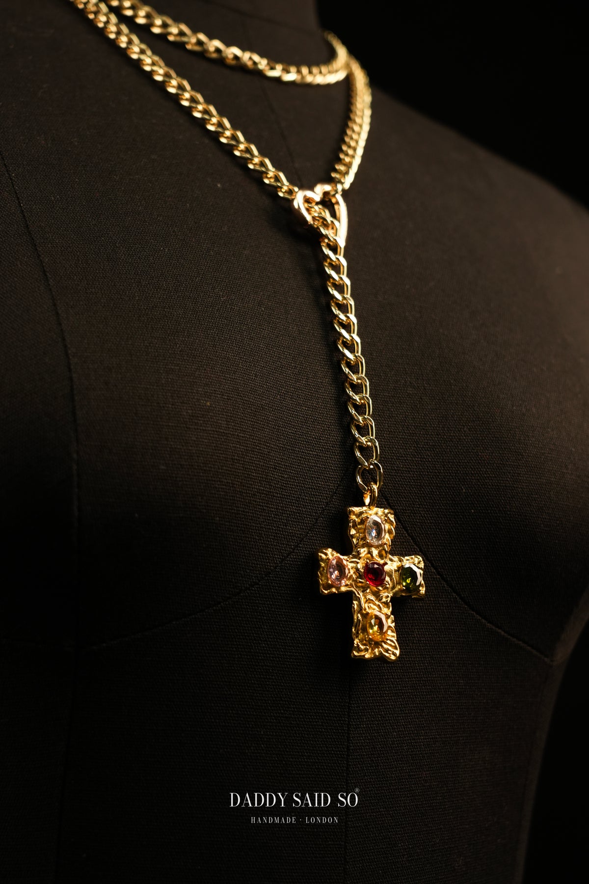 The Five Stone Cross Lariat