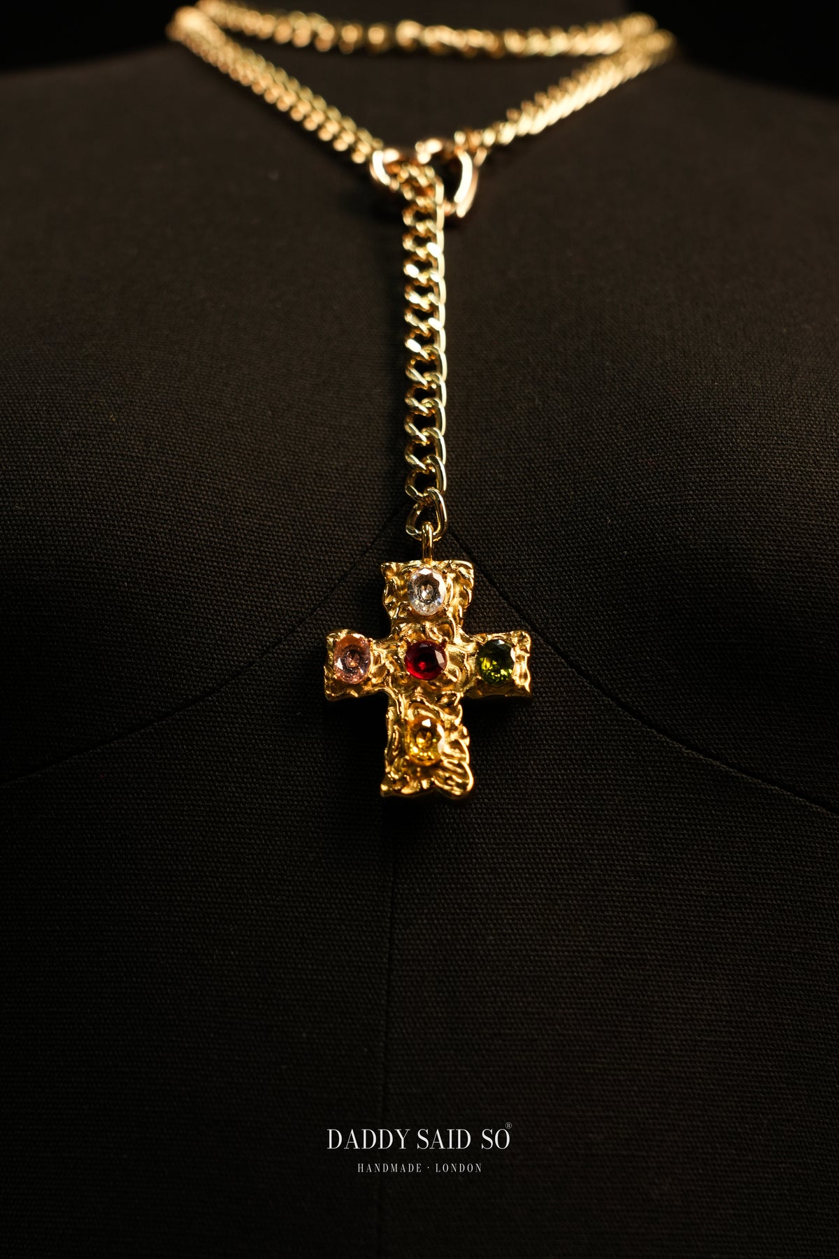 The Five Stone Cross Lariat